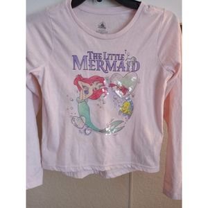 Girl's Disney "The Little Mermaid" Longsleeve Tshirt. Large